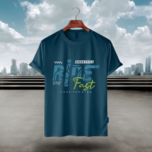 Muslin Premium Graphics T-shirt | Ride