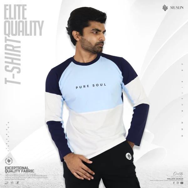 Muslin's Metro Edition Premium T-shirt -PURE SOUL