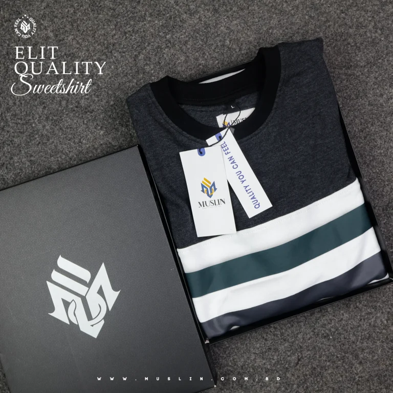 Muslin’s Premium Urban Metro Style Stripe Sweatshirt – Patrol