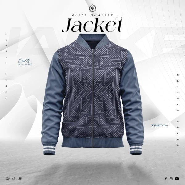 Muslin's Exclusive Jacket - Navy
